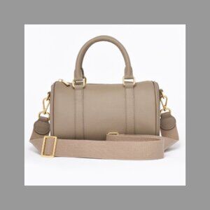 DUYP DressUpYourPurse Melodie Cecile Taupe Grained leather - Mini Boston bag